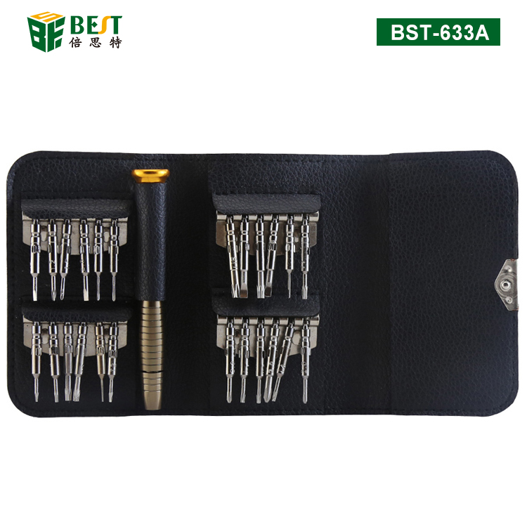 BST-633A 皮夾式精密工具包 25pcs