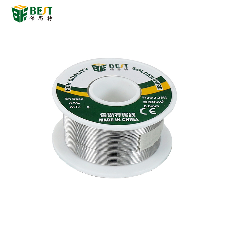 BEST倍思特(￠0.3-1.2mm) 100g高錫量錫線(xiàn) 高級(jí)錫線(xiàn) 優(yōu)質(zhì)錫線(xiàn) 低殘?jiān)a線(xiàn) Sn60/Pb40