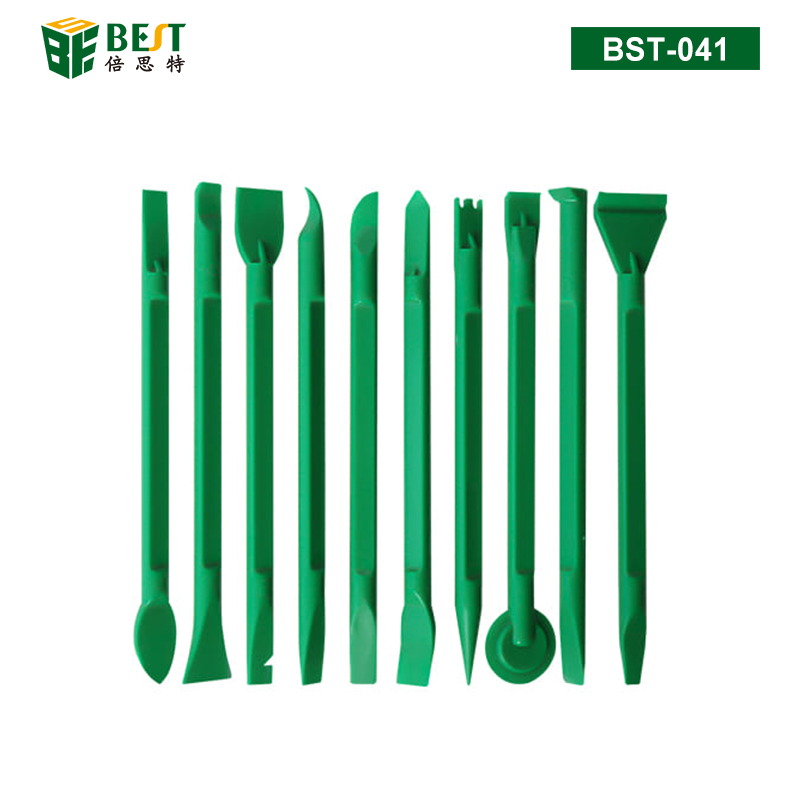 BST-041 塑料撬棒拆機(jī)工具套裝 多用途拆機(jī)工具套裝 10合一雙頭塑料撬棒