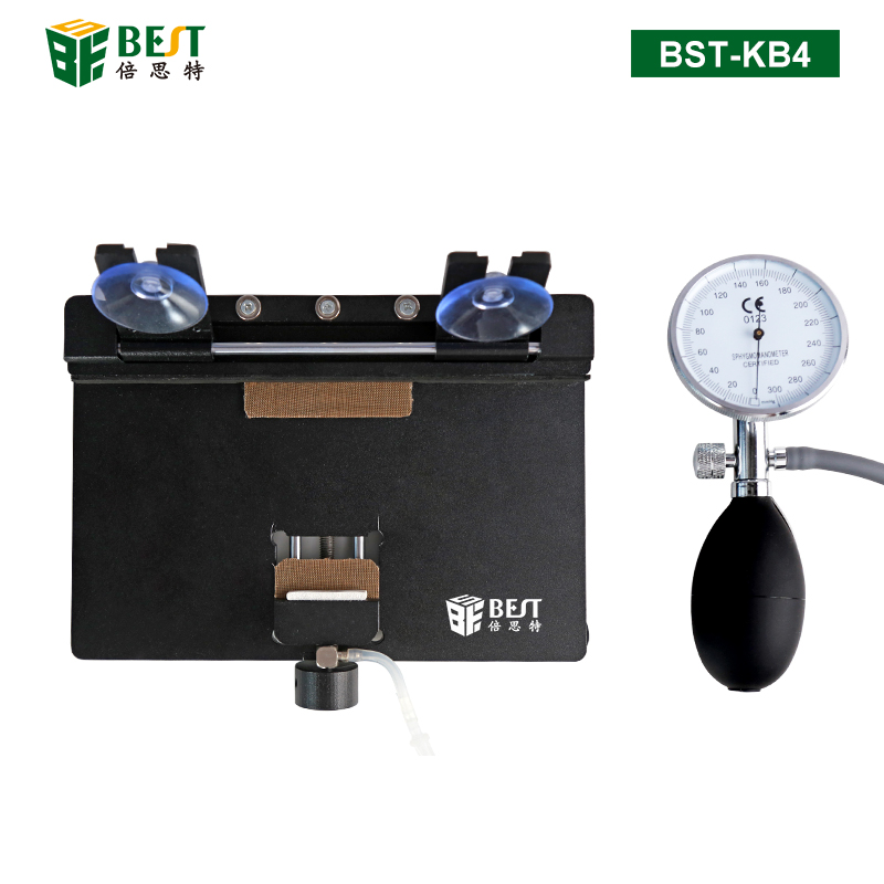 BST-KB4 手機(jī)氣密性檢測儀 屏幕側(cè)掛夾具一體治具 多功能維修托架測漏氣 密封性防水測試儀 適用蘋果手機(jī)